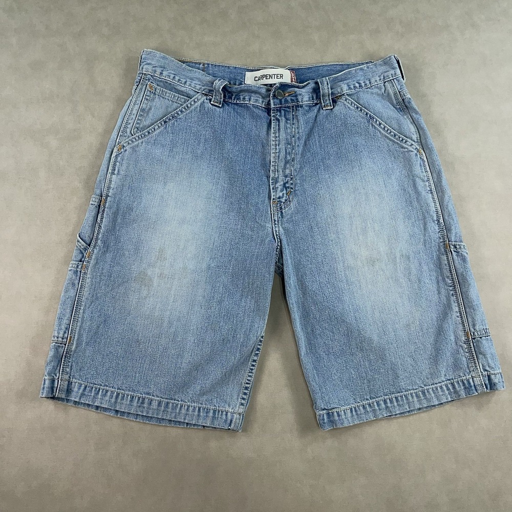 Vintage Levis Carpenter Shorts Mens 34 Baggy Jorts Skater Grunge Y2K (Fit 36x11)